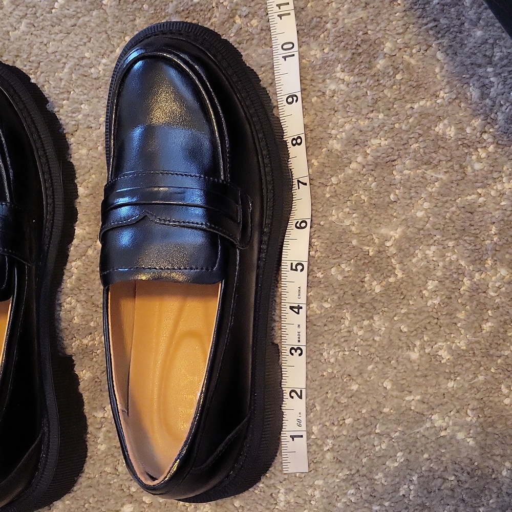 Black Chunky Loafer - Picture 11 of 11